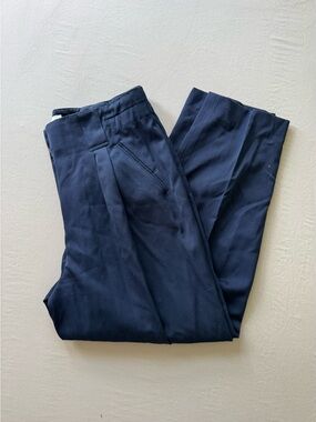 Vintage Perfect Designs Wool Straight  Leg Trousers